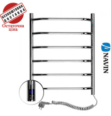 Сушка для рушників Електро Navin Блюз 48*60 Sensor, таймер Україна Правий, (нерж.сталь)