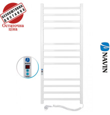 Сушка для рушників Електро Navin Loft 50*120 Sensor, таймер Білий, Правий (вуглецева сталь) Україна