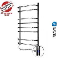 Сушка для рушників Електро Navin Симфонія 48*80 Sensor, таймер Україна Лівий (нерж.сталь)