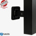 Сушка для рушників Електро Navin Ellipse 50*120 Sensor, таймер чорний муар, Лівий (вуглецева сталь)