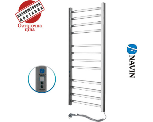 Сушка для рушників Електро Navin Loft 50*120 Sensor, таймер Україна Правий, (нерж.сталь)