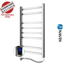 Сушка для рушників Електро Navin Loft 50*80 Sensor, таймер Україна Правий, (нерж.сталь)