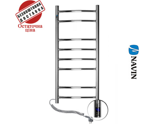 Сушка для рушників Електро Navin Камелія 36*80 Sensor, таймер Україна Лівий (нерж.сталь)