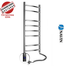Сушка для рушників Електро Navin Камелія 36*80 Sensor, таймер Україна Правий, (нерж.сталь)