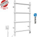 Сушка для рушників Електро Navin Retro 50*80 Sensor, таймер, Білий, Лівий (нерж.сталь) Україна