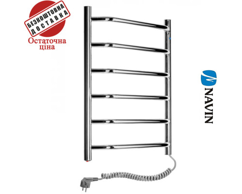 Сушка для рушників Електро Navin Блюз 48*60 Україна Правий, (нерж.сталь)