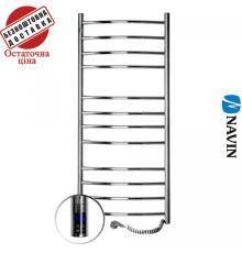 Сушка для рушників Електро Navin Камелія 48*120 Sensor, таймер Україна Правий, (нерж.сталь)