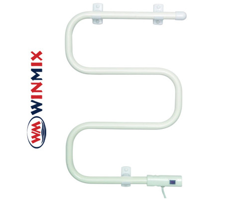 Полотенцесушитель электрический (правое подключение) белый Winmix