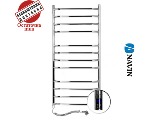 Сушка для рушників Електро Navin Камелія 48*120 Sensor, таймер Україна Лівий (нерж.сталь)