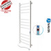 Сушка для рушників Електро Navin Loft 50*120 Sensor, таймер Білий, Лівий (вуглецева сталь) Україна