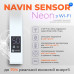 Сушка для рушників Електро Navin Авангард X 48*80, Sensor з Wi-Fi, Правий, Білий (нерж.сталь), Україна