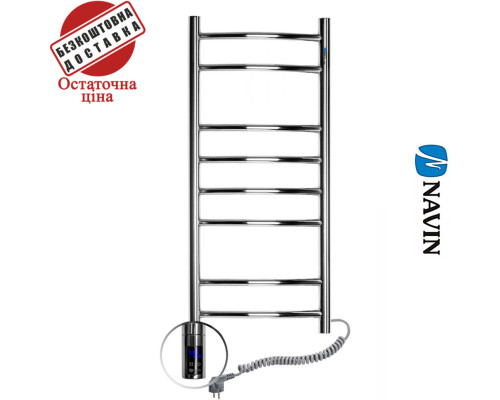 Сушка для рушників Електро Navin Камелія 36*80 Sensor, таймер Україна Правий, (нерж.сталь)