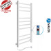 Сушка для рушників Електро Navin Loft 50*100 Sensor, таймер Білий, Лівий (вуглецева сталь) Україна