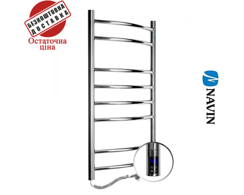 Сушка для рушників Електро Navin Камелія 48*80 Sensor, таймер Україна Лівий (нерж.сталь)