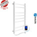 Сушка для рушників Електро Navin Loft 50*80 Sensor, таймер Білий, Лівий (вуглецева сталь) Україна