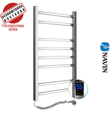 Сушка для рушників Електро Navin Loft 50*80 Sensor, таймер Україна Лівий (нерж.сталь)