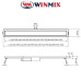 Душовий трап з нержавіючої сталі SUS304 DRAIN-05-60-SLIM-30x600мм, Winmix Польща