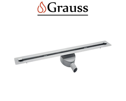 Душовий трап з нержавіючої сталі SUS304 FD07-20x600-SLENDER, Grauss Чехія