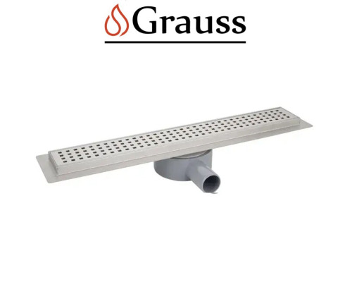 Душовий трап з нержавіючої сталі SUS304 FD02-70x800, Grauss Чехія
