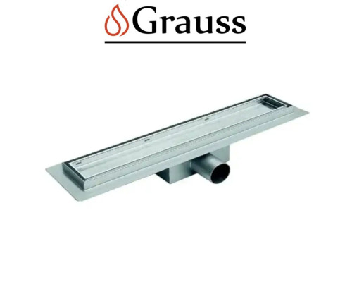 Душовий трап з нержавіючої сталі SUS304 FD30-70x1200, Grauss Чехія.