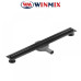 Душовий трап із нержавіючої сталі SUS304 DRAIN-05-80-SLIM BLACK 30*800мм, Winmix Польща