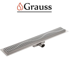 Душевой трап из нержавеющей стали SUS304 FD35-70x600, Grauss Чехия