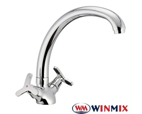 Смеситель для кухни ухо Winmix Premium Apollo (Chr-273), Польша