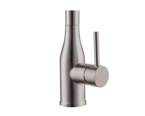 Смеситель для кухни с выходом под осмос KI-70026-02 (цвет чёрный) силиконовый гусак, Чехия