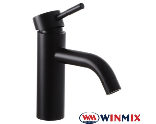 Смеситель для умывальника WINMIX Sus-001B Black (Chr-001-B), Польша (нержавейка)