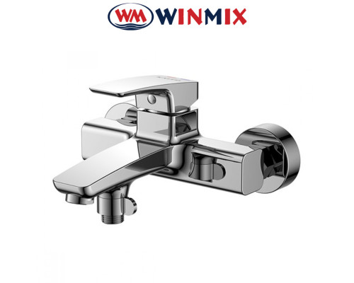 Смеситель для ванны короткий нос WINMIX Premium Patrick Euro (Chr-009), Польша