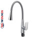 Змішувач для кухні Winmix PREMIUM MATIS NUT REFLECTOR GRAY (Chr-011 T) з рефлекторним силіконовим виливом, Польща