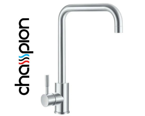 Смеситель для кухни Champion SUS-011-G CHROME, из нержавеющей стали