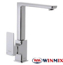 Смеситель для кухни Ухо на гайке Winmix Premium Kvadro (Chr-017), Польша