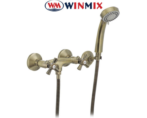 Смеситель для душкабины WINMIX Premium Retro Bronze (Chr-003)