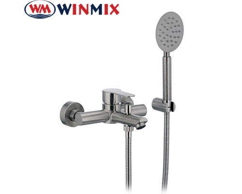 Змішувач для ванни короткий ніс WINMIX DAX 009 EURO, Польща (нержавіюча сталь)