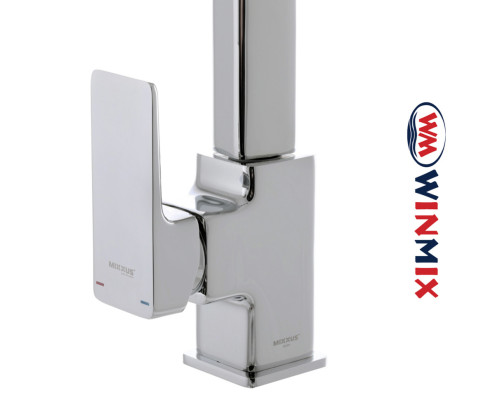 Смеситель для кухни Ухо на гайке Winmix Premium Kvadro (Chr-017), Польша