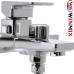 Смеситель для ванны короткий нос Winmix Premium Kvadro Euro (Chr-009), Польша
