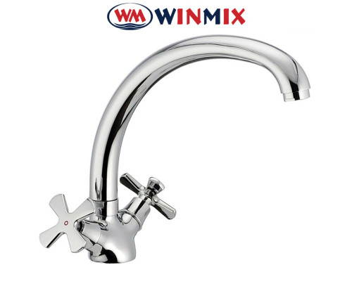 Смеситель для кухни ухо Winmix Premium Fobos (Chr-273), Польша