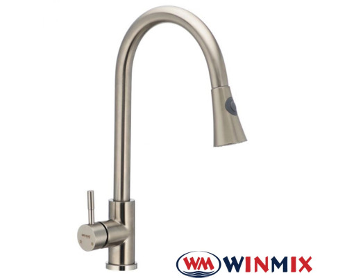 Смеситель для кухни Ухо WINMIX Sus 014B (Chr-014B), Польша (нержавеющая сталь)