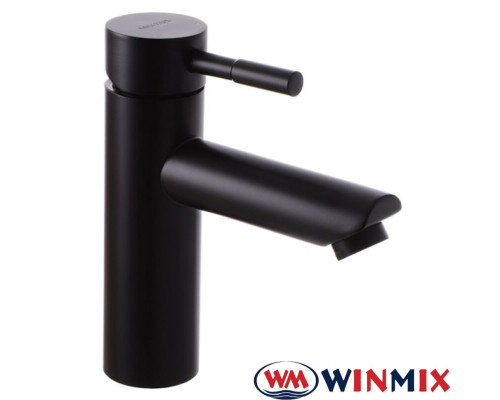 Змішувач для умивальника WINMIX Sus-001A Black (Chr-001-A), Польща (нержавіюча сталь)