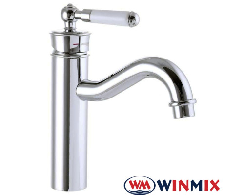 Смеситель для умывальника Winmix Premium Vintage Хром (Chr-001B), Польша