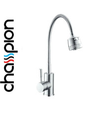 Смеситель для кухни рефлекторный Champion SUS-011 CHROME REFLECTOR, из нержавеющей стали