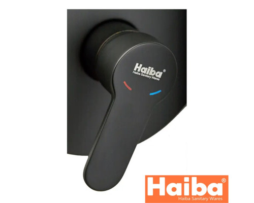 Смеситель для душа HAIBA Amanda Inner (Chr-003) Black