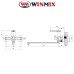 Змішувач для ванни Winmix Premium VERDI EURO (Chr-006), Польща