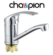 Смеситель для умывальника елка на гайке 15см Champion Ped (Chr-555-135) Nut