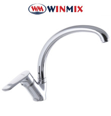 Смеситель для кухни Ухо на гайке Winmix Premium Donna (Chr-777), Польша