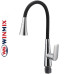 Змішувач для кухні Winmix PREMIUM MATIS NUT REFLECTOR BLACK (Chr-011 T) з рефлекторним силіконовим виливом, Польща