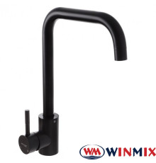 Змішувач для кухні Вухо WINMIX Sus 011G Black (Chr-011G), Польща (нержавіюча сталь)
