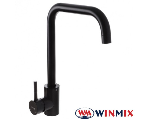 Смеситель для кухни Ухо WINMIX Sus 011G Black (Chr-011G), Польша (нержавеющая сталь)