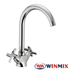 Змішувач для кухні ухо на гайці Winmix Premium Galaxy (Chr-275), Польща